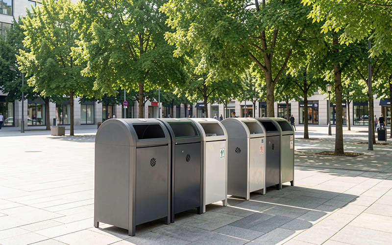 Виды мусорных контейнеров