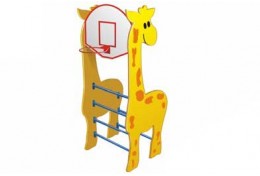 Шведская стенка Жираф
с баскетбольным кольцом